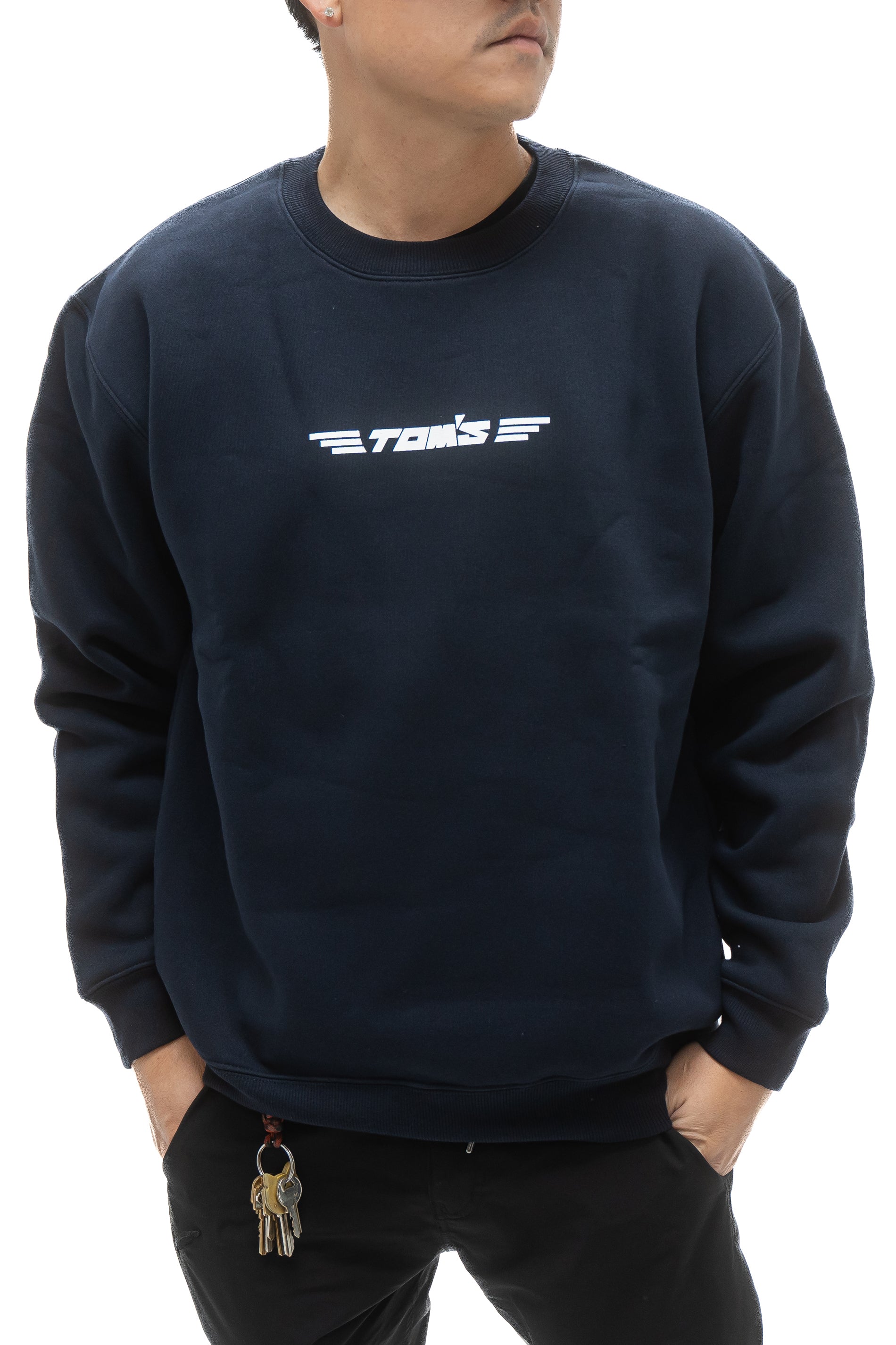 Navy cheap usa sweatshirt