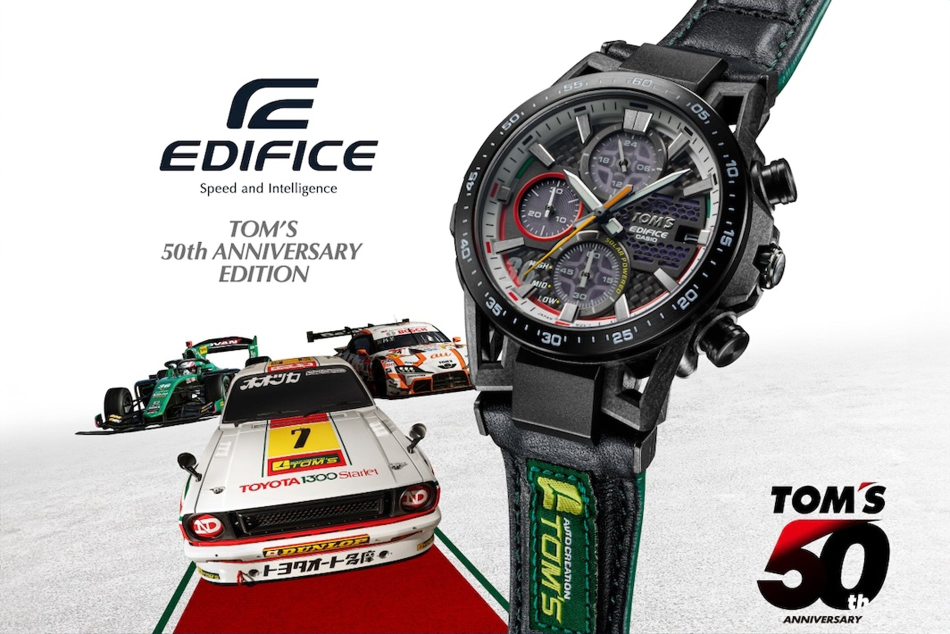 TOM'S Racing - 50th Anniversary TOM'S x EDIFICE KP47 Collaboration Watch ** IN STOCK ** - 0