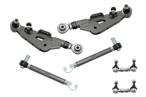 A'PEXi - EXV Front Adjustable Lower Control Arm + Stabilizer End Link ...