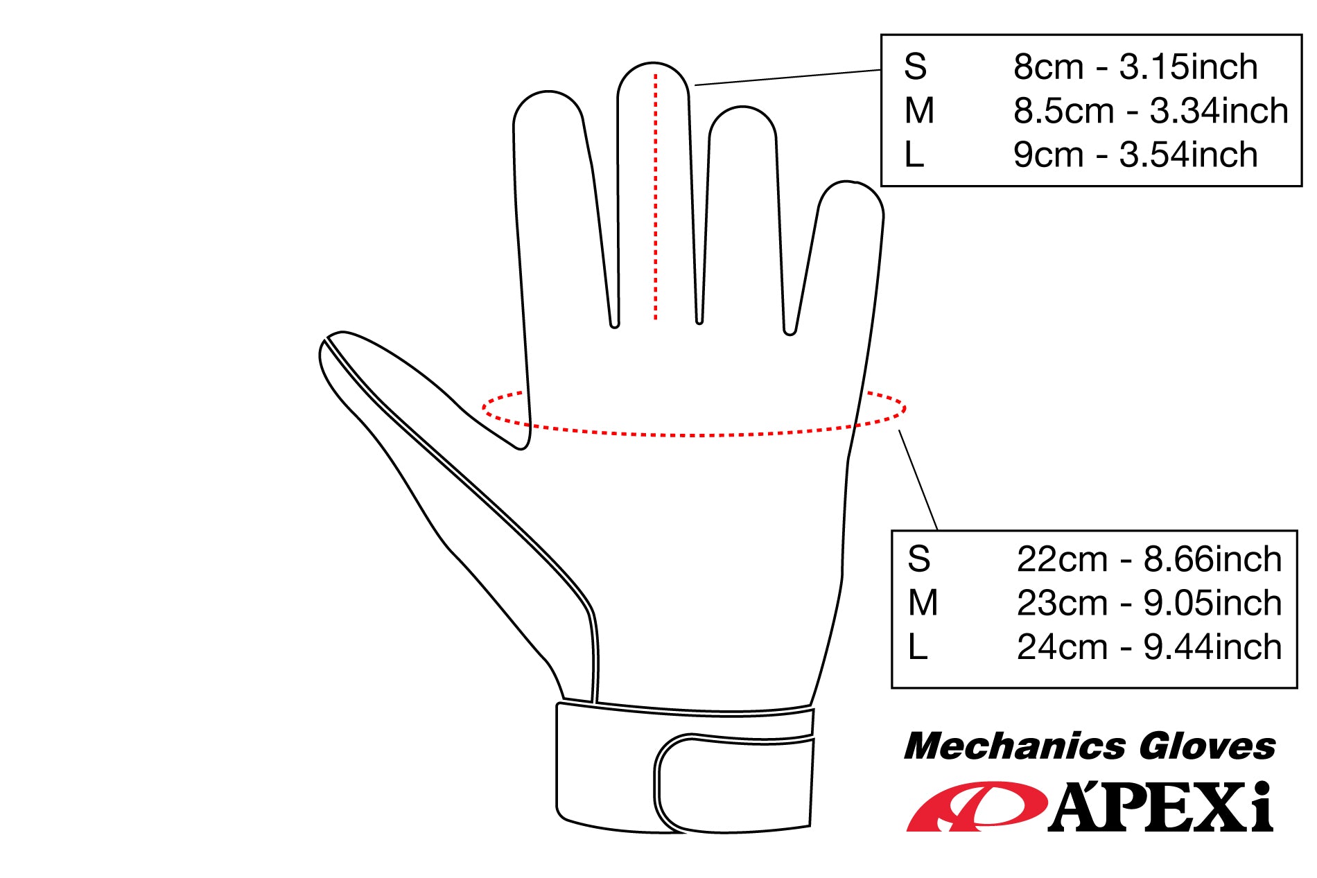 A'PEXi - Mechanics Glove ** COMING SOON **