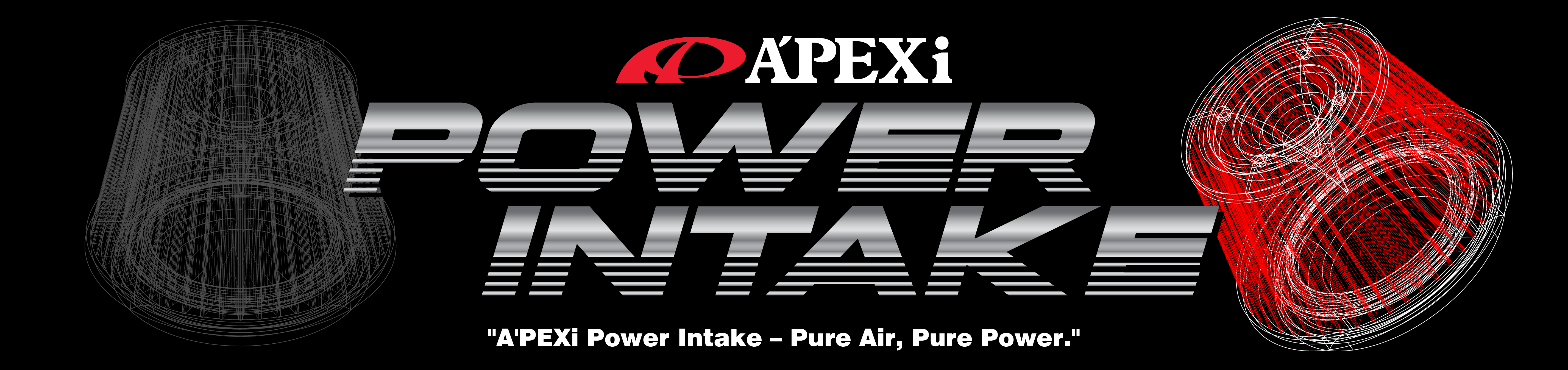 A pexi power intake banner