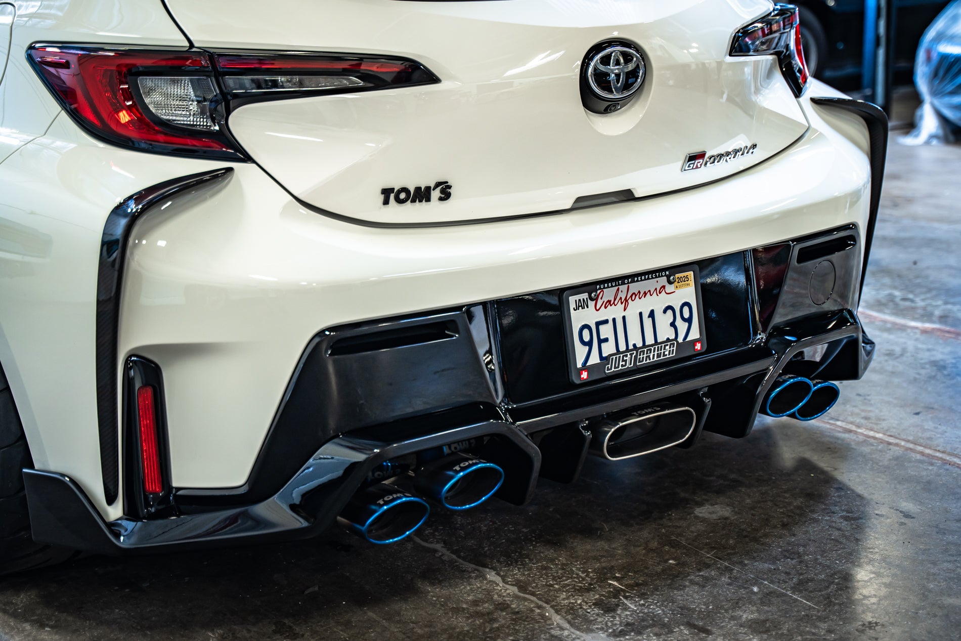 TOM'S Racing - Type TK [Takamoto Katsuta] Rear Bumper Diffuser - Toyota GR Corolla [2023+] ** In Stock ** - 0