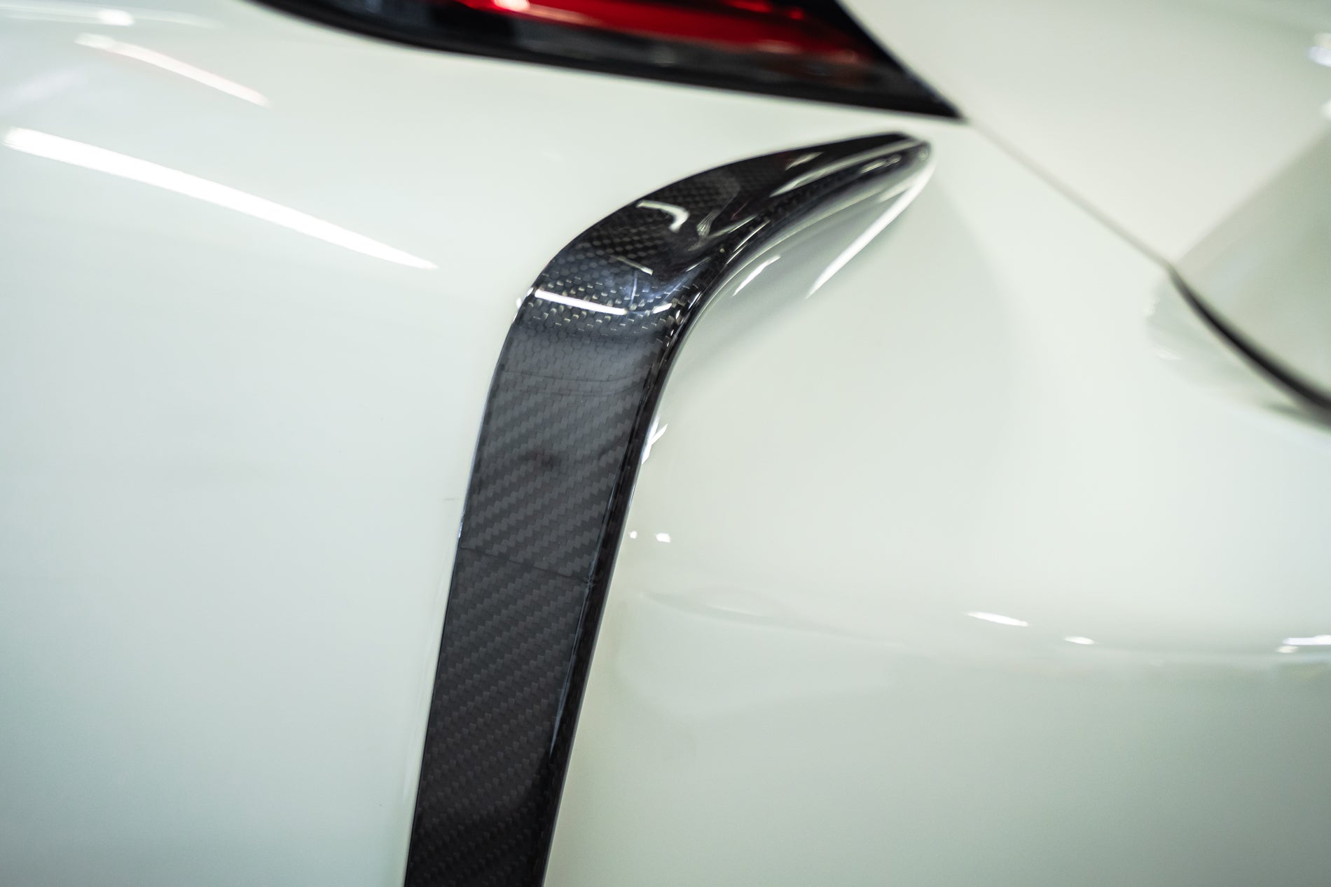 TOM'S Racing - Carbon Fiber Rear Bumper Garnish - Toyota GR Corolla [2023+]