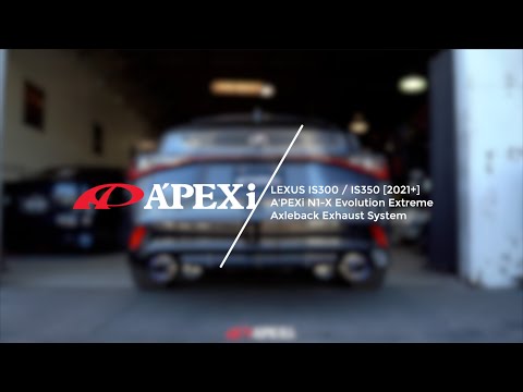 A'PEXi - N1 Evo Extreme (Axleback Exhaust) - 2021+ Lexus IS300 / IS350 ** Pre-Order ETA Lead Time - Late June **-6